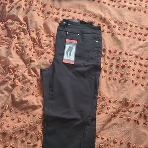 Mario Serrani Black Comfort Stretch Capri